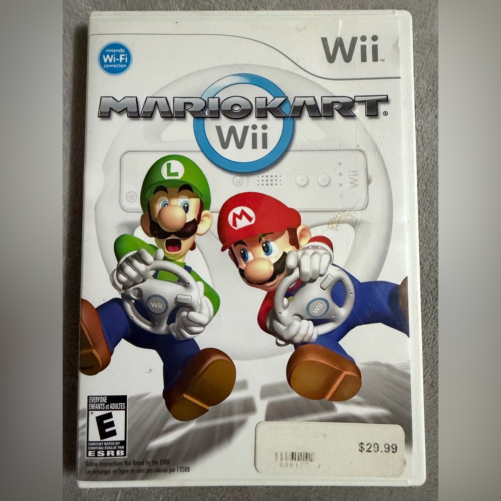 Nintendo Wii  Mario Kart 2008 EUC